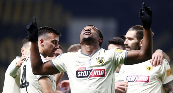 &Tau;&Rho;&Iota;&Tau;&Eta; &Nu;&Iota;&Kappa;&Eta; &Sigma;&Epsilon; &Tau;&Epsilon;&Sigma;&Sigma;&Epsilon;&Rho;&Alpha; &Pi;&Alpha;&Iota;&Chi;&Nu;&Iota;&Delta;&Iota;&Alpha; &Gamma;&Iota;&Alpha; &Tau;&Omicron;&Nu; &Mu;&Alpha;&Nu;&Omicron;&Lambda;&Omicron; (&Tau;&Rho;&Iota;&Tau;&Omicron; &Sigma;&Epsilon;&Rho;&Iota; &laquo;&Mu;&Eta;&Delta;&Epsilon;&Nu;&raquo; &Sigma;&Tau;&Eta;&Nu; &Alpha;&Mu;&Upsilon;&Nu;&Alpha;)