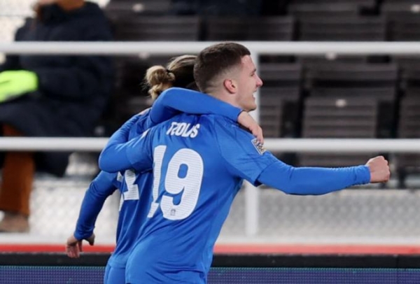 &Eta; &Epsilon;&Theta;&Nu;&Iota;&Kappa;&Eta; &Mu;&Epsilon;&Tau;&Alpha; &Tau;&Omicron; NATIONS LEAGUE (&Epsilon;&Chi;&Epsilon;&Iota; &Mu;&Iota;&Alpha; &Alpha;&Kappa;&Omicron;&Mu;&Eta; &Delta;&Iota;&Pi;&Lambda;&Eta; &Epsilon;&Upsilon;&Kappa;&Alpha;&Iota;&Rho;&Iota;&Alpha; &Gamma;&Iota;&Alpha; &Tau;&Eta;&Nu; &Alpha;&Nu;&Omicron;&Delta;&Omicron;)